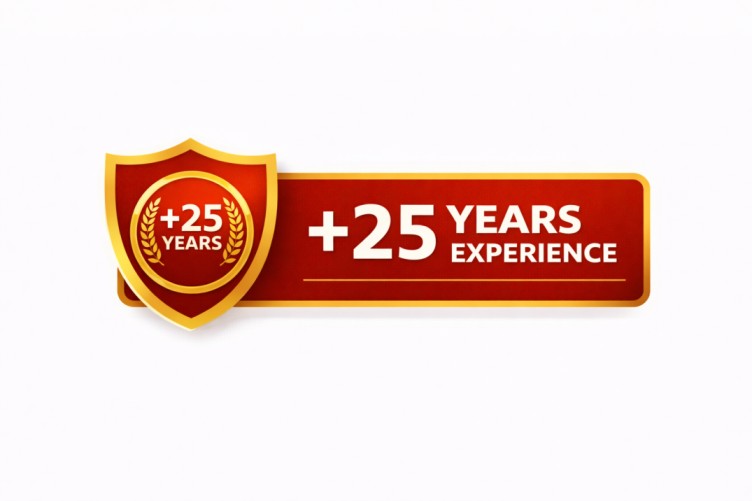 25 Years Experience