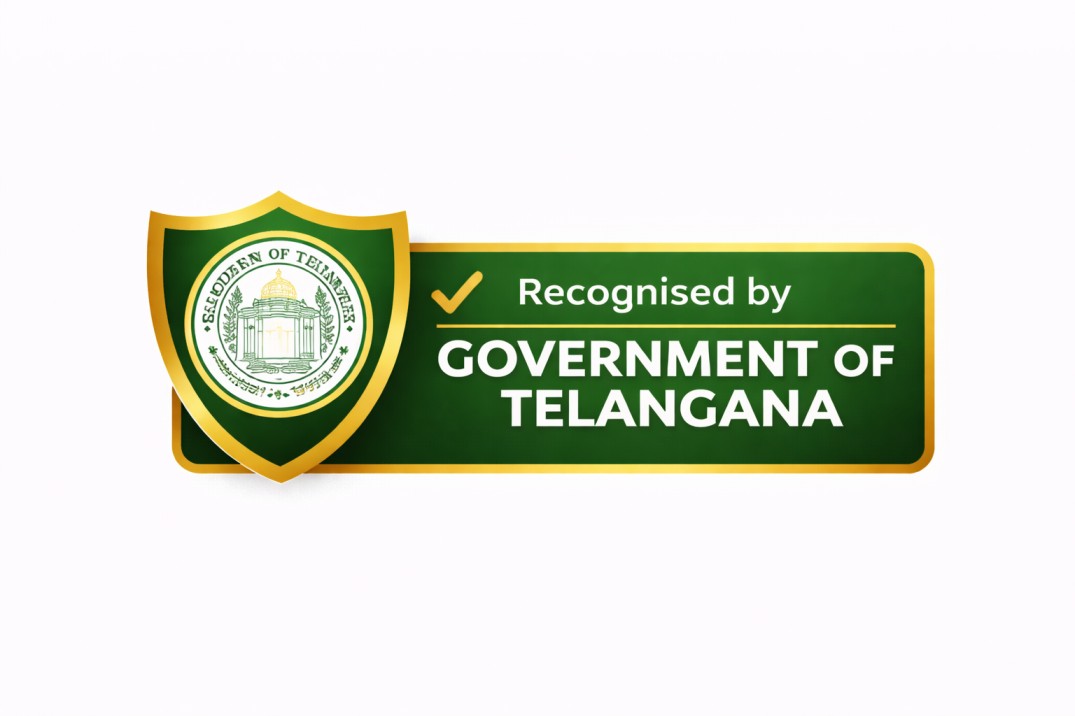 Recognised by Govt Telangana
