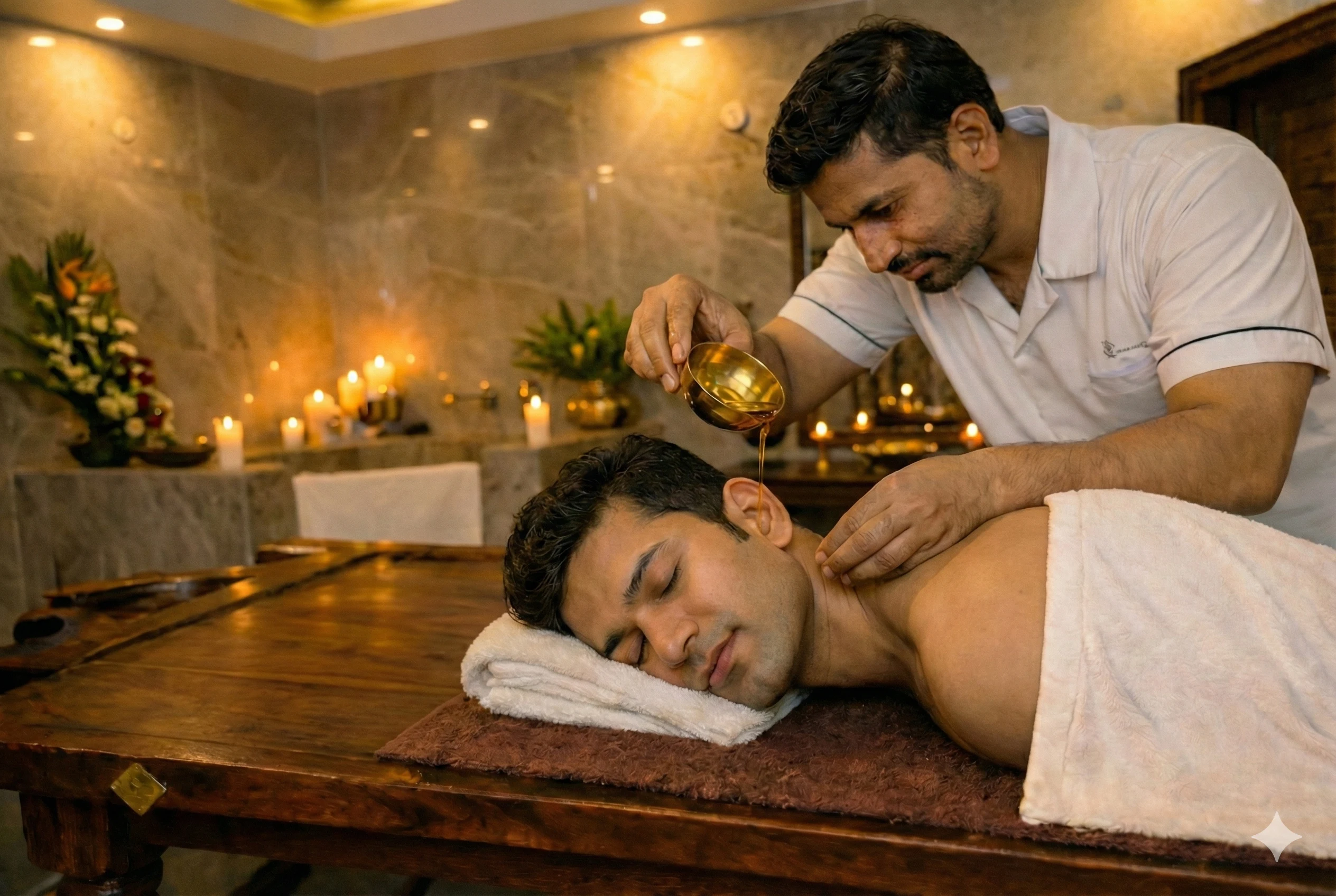 Karna Pooranam Therapy